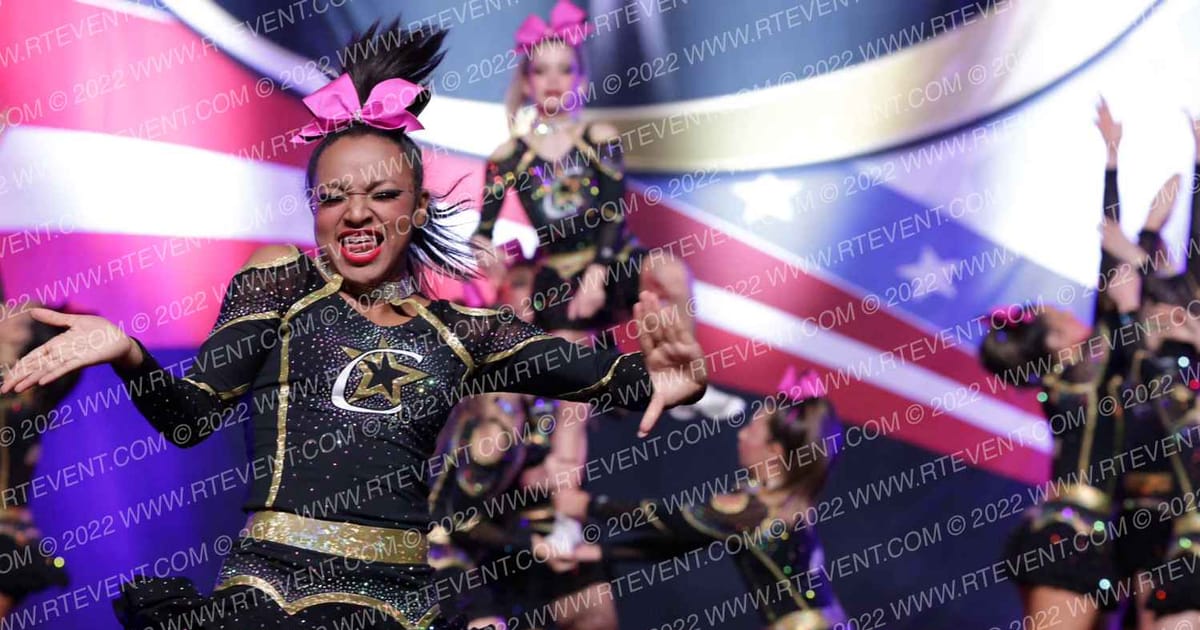 Champion Cheer Slay Rays · Cheer Power Southern Nationals