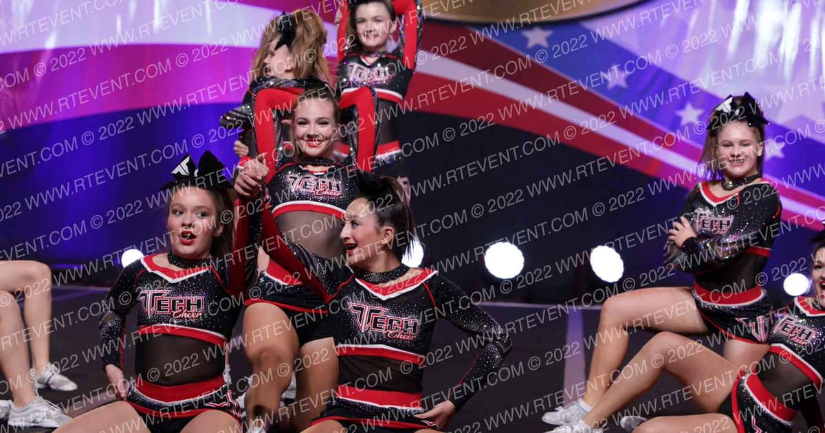 Tech Cheer Lady Lasso · Cheer Power Southern Nationals