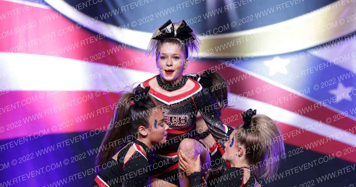 Tech Cheer Notorious · Cheer Power Southern Nationals