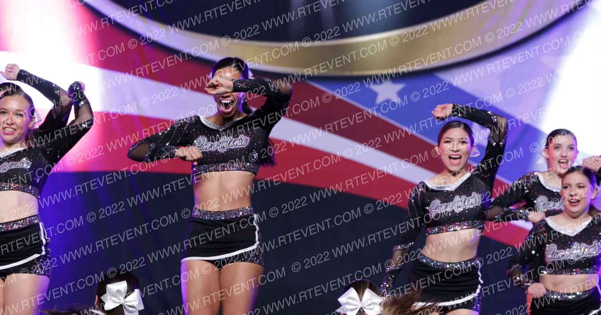 San Antonio Spirit Team Pink · Cheer Power Southern Nationals