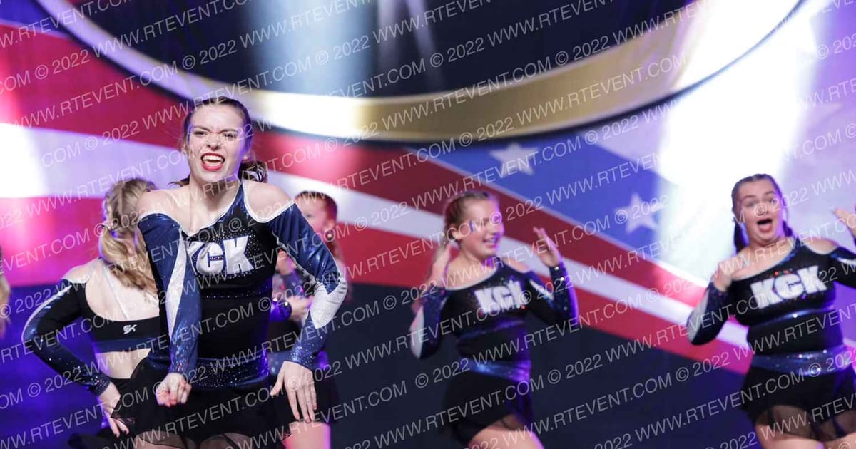 KCK Wildfire Ice · Cheer Power Southern Nationals