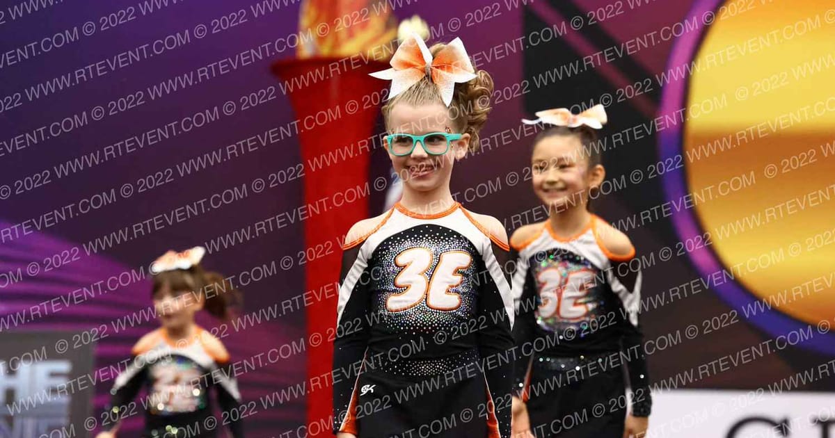 3E cheer Lightning · Red Hot Cheer and Dance Competition