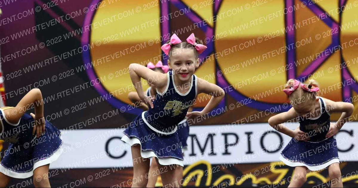TGS Shocks All-Stars Tiny Tornadoes · Red Hot Cheer and Dance Competition