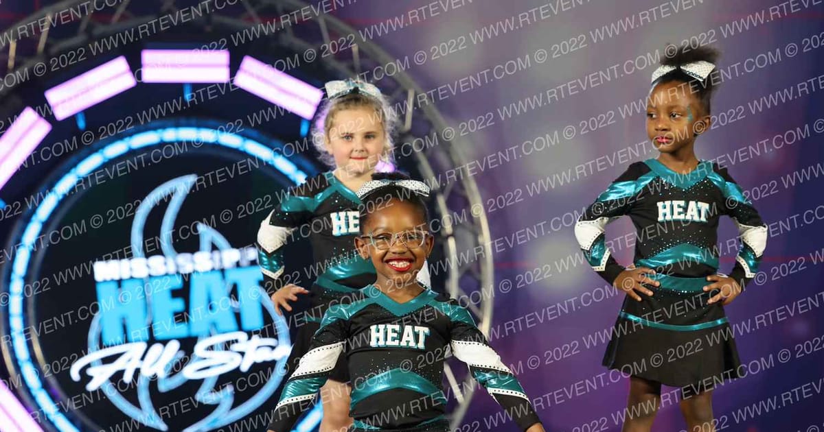 Mississippi Heat Cheer and Tumble Sparklers · Deep South Nationals
