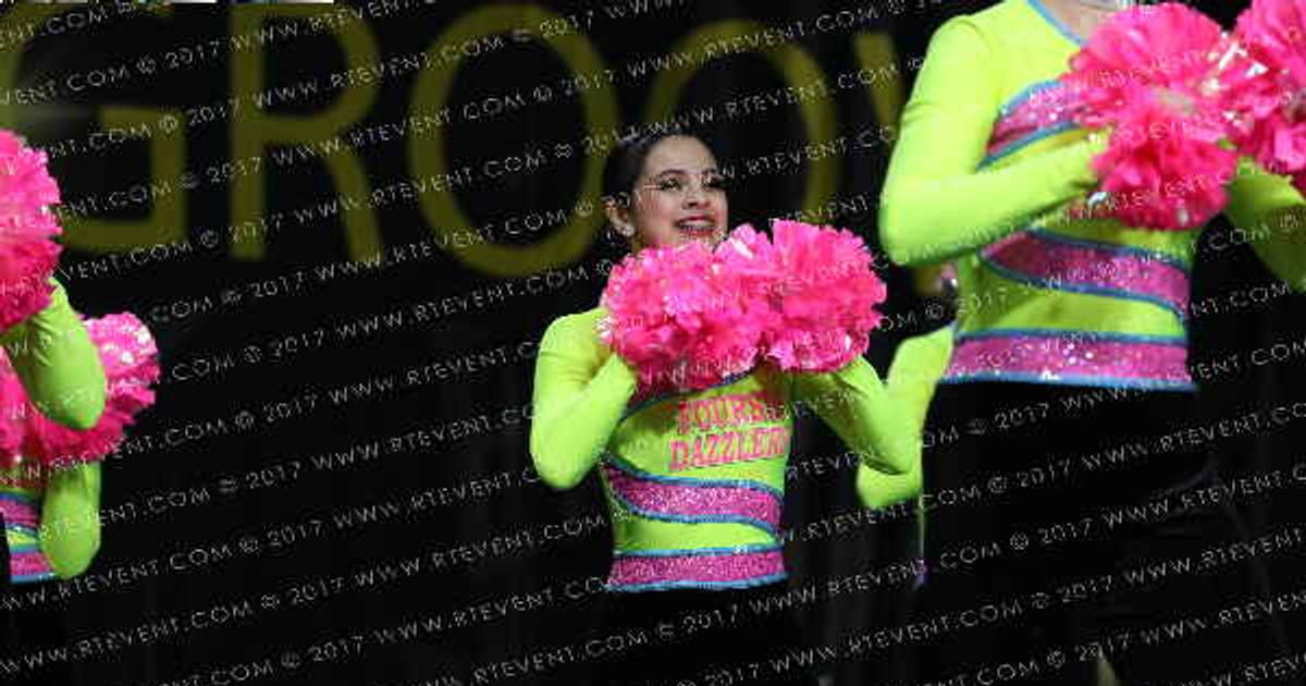 Foursis Dance Academy Foursis Dazzler Dance Team-Senior Large Pom · Athletic Columbus Nationals and Dance Grand Nationals DiDii