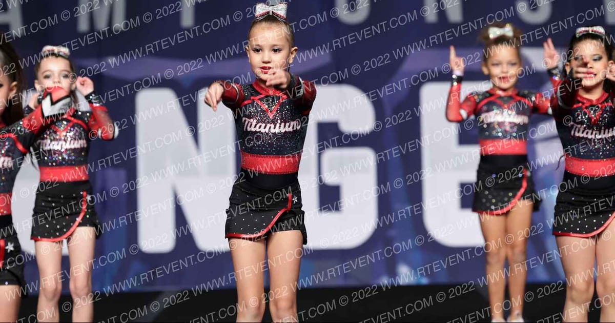 Titanium Gymnastics & Cheerleading Tiny Tins · Central Florida Challenge