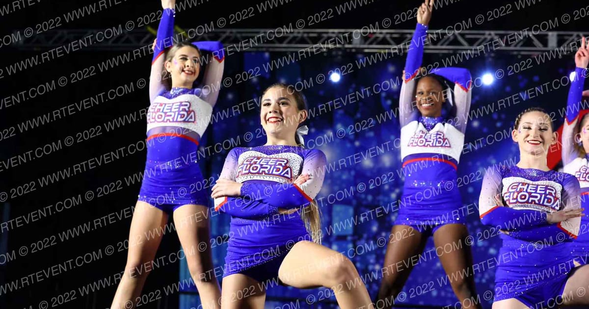 Cheer Florida All Stars Ravens · Spirit Sports West Palm Beach Nationals