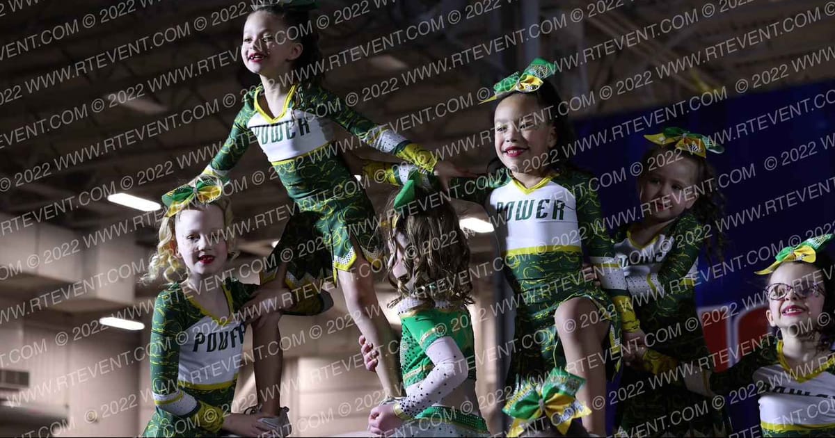 Woodmen Power Cheer Hatchet · NCA Indy Classic