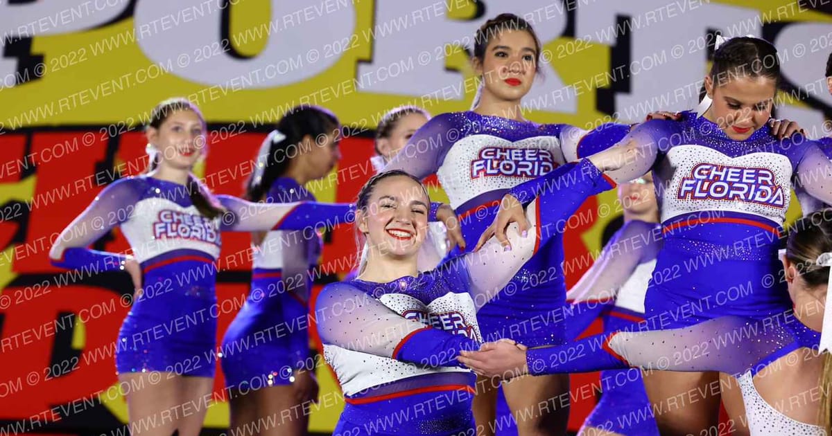 Cheer Florida All Stars Titans · Spirit Sports West Palm Beach Nationals