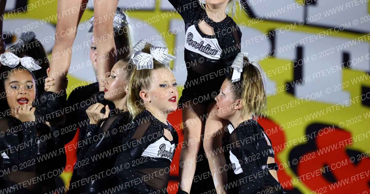 Naples Cheer Revolution Glow · Spirit Sports West Palm Beach Nationals
