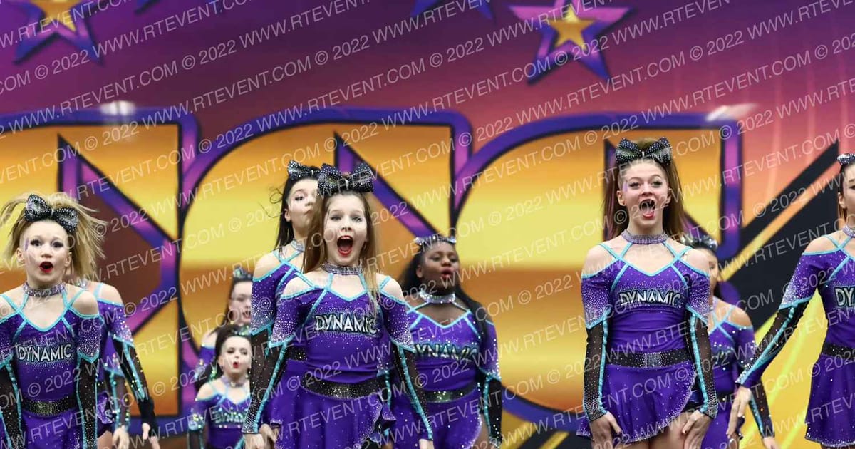 Dynamic Elite Athletics Glimmer · Red Hot Cheer and Dance Competition