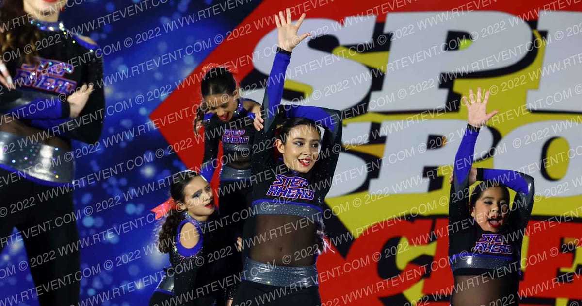 Step Ahead All-Stars Sparkles · Spirit Sports West Palm Beach Nationals