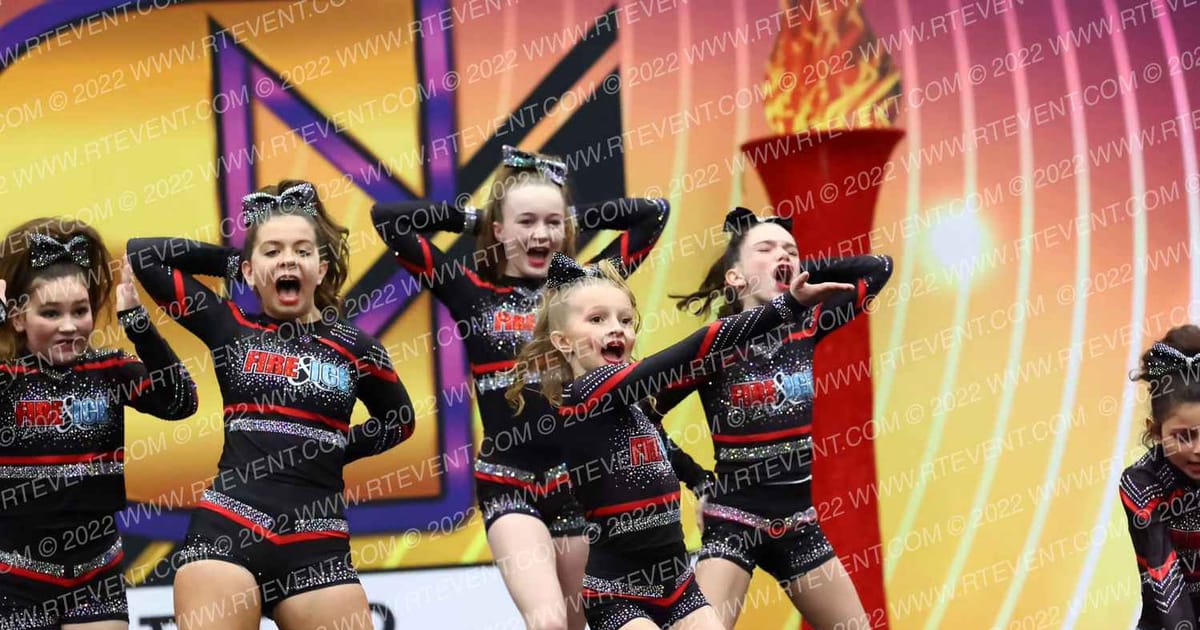 Fire and Ice Allstars KEROSENE · Red Hot Cheer and Dance Competition