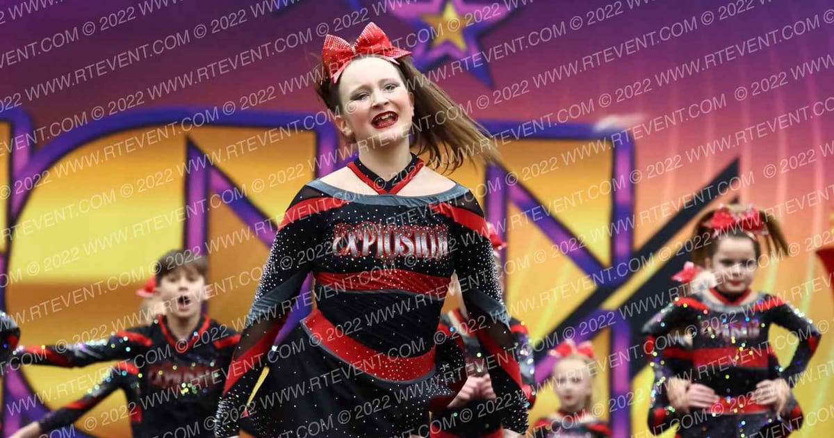 Ohio Cheer Explosion M16'S · Red Hot Cheer and Dance Competition