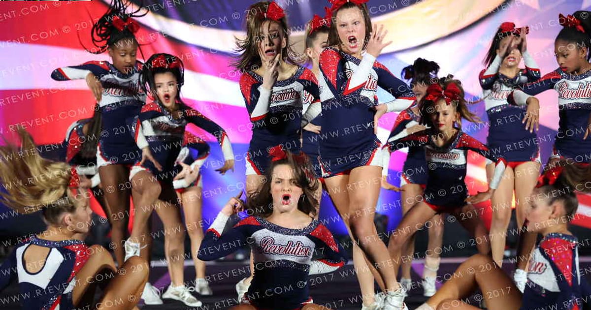 All-Star Revolution Conquer · American Cheer Power Southern Nationals DIDII