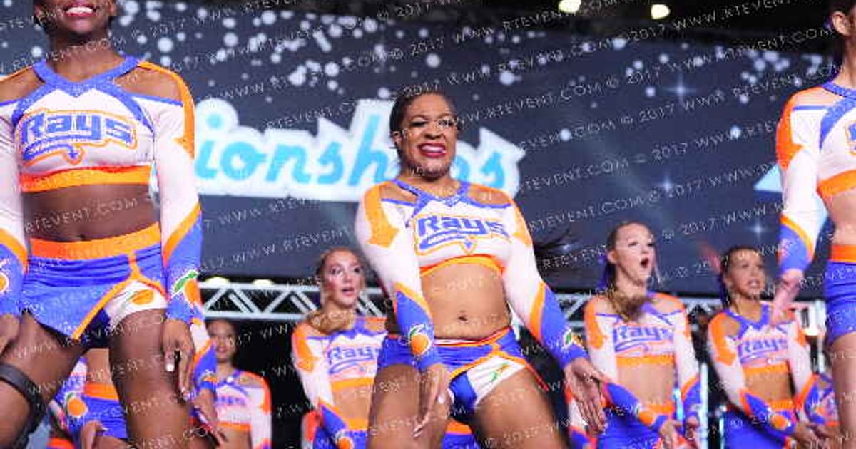 The Stingray Allstars Marietta Orange · The All Out Nationals