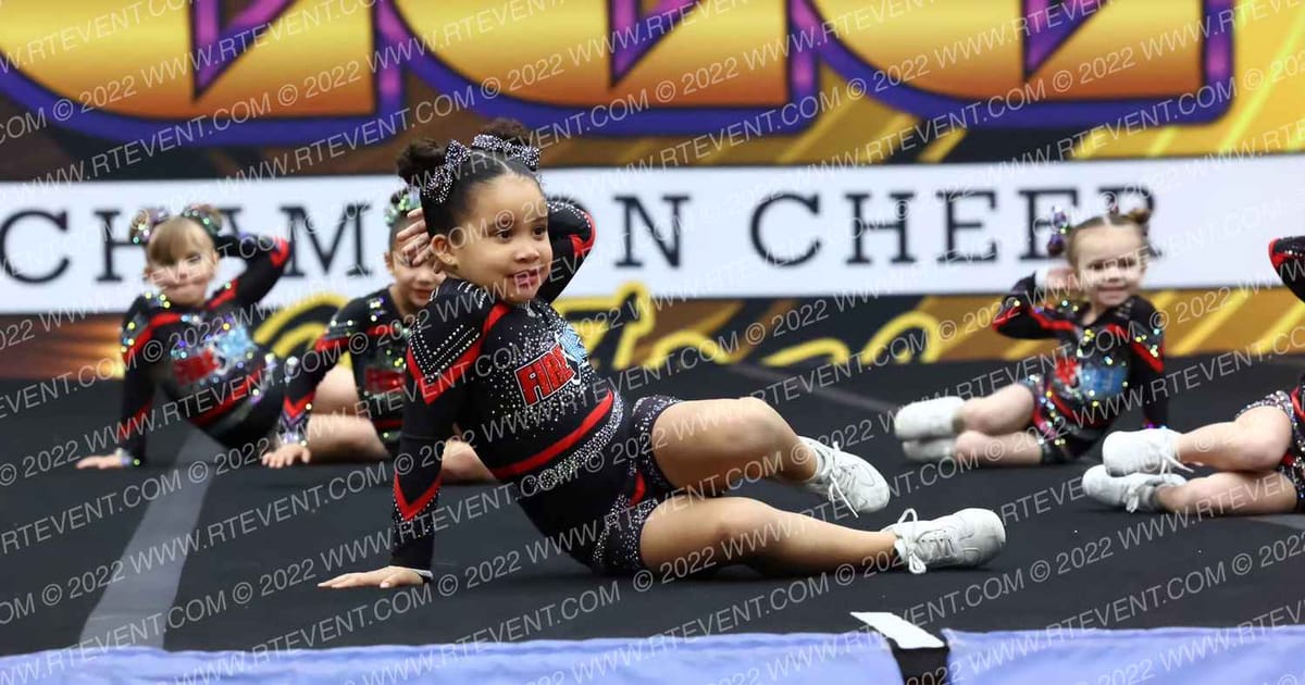 Fire and Ice Allstars Spark · Red Hot Cheer and Dance Competition
