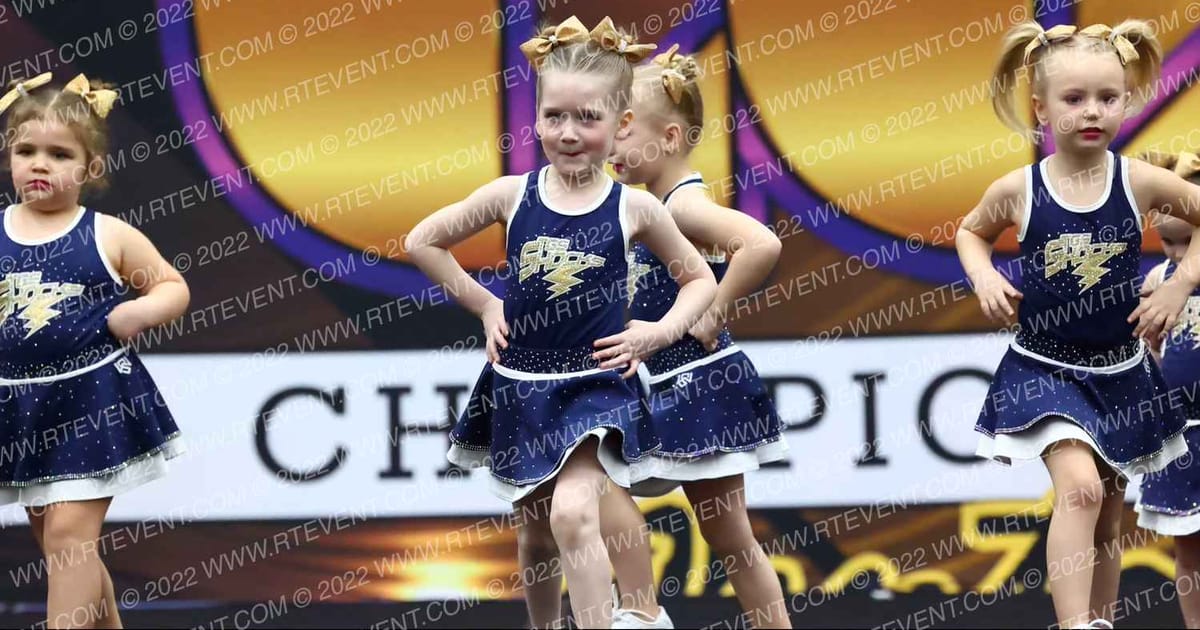 TGS Shocks All-Stars Blizzard Babies · Red Hot Cheer and Dance Competition