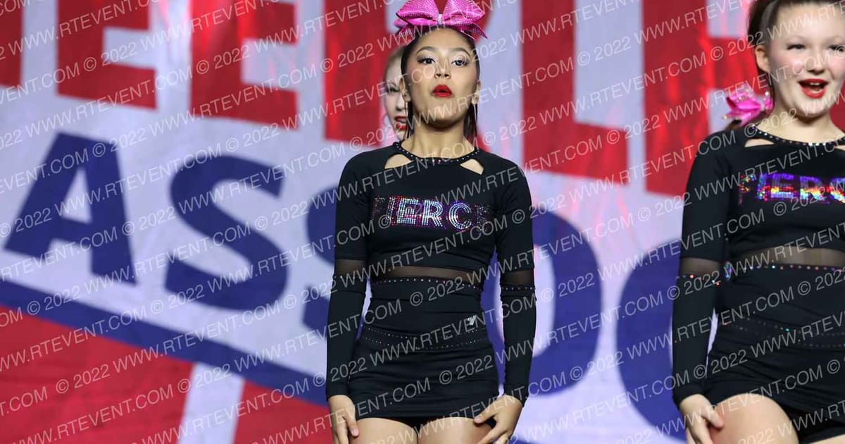 Fierce Cheer Elite Royal Black · NCA Roseville Showdown