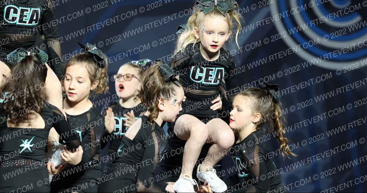 Cheer Extreme Sanford Mini Moons · The Cheer Tour Charlotte