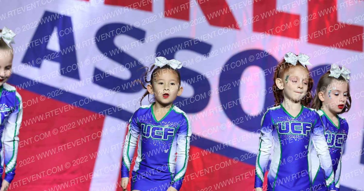 University Cheer Force RAINBOW ELITE · NCA Roseville Showdown