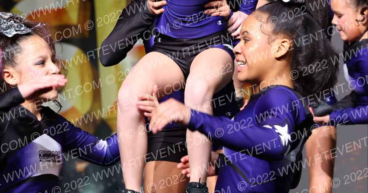 Dream Allstar Cheer Marines · Revolution Championships Gold Rush Chicago