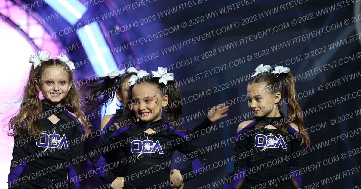 Omega Cheer All-Stars Tiny Tanks · The Cheer Tour Charlotte