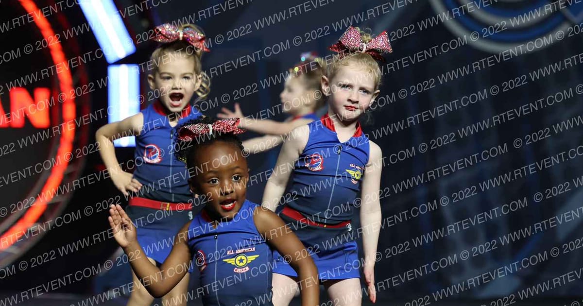 All American Cheer Thunderbolts · The Cheer Tour Charlotte