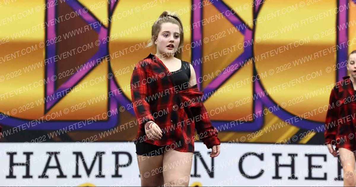 Empire Athletics Crimson Ladies · Red Hot Cheer and Dance Competition