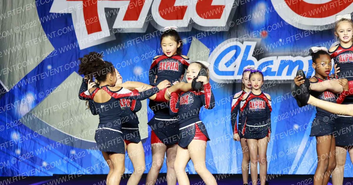 Alpha Company Tumbling and Cheer Sparklers · Midwest Mega Nationals