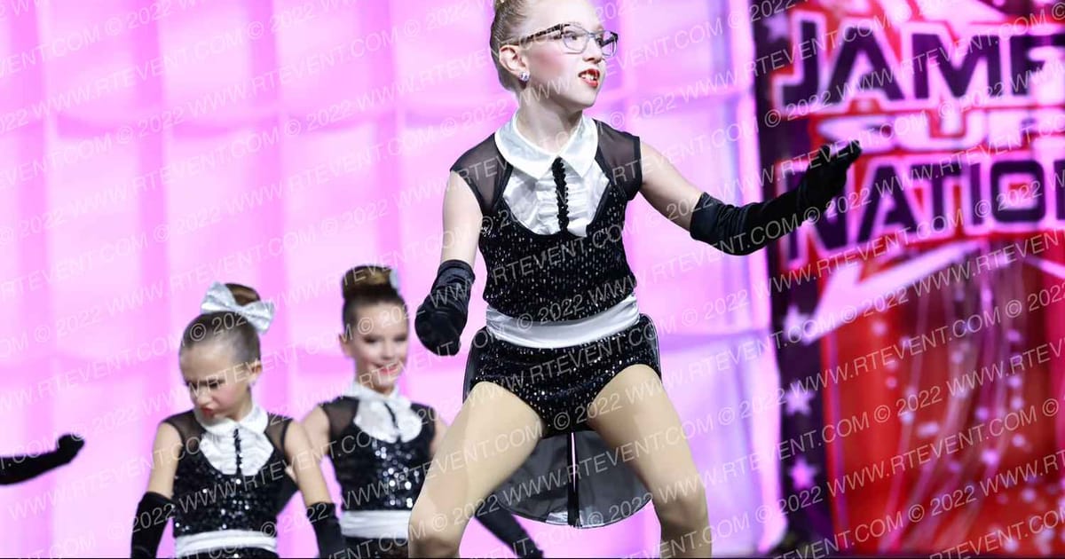 Rainbow Dance Academy MINI ELITE JAZZ - LARGE · JAMfest Dance Super Nationals