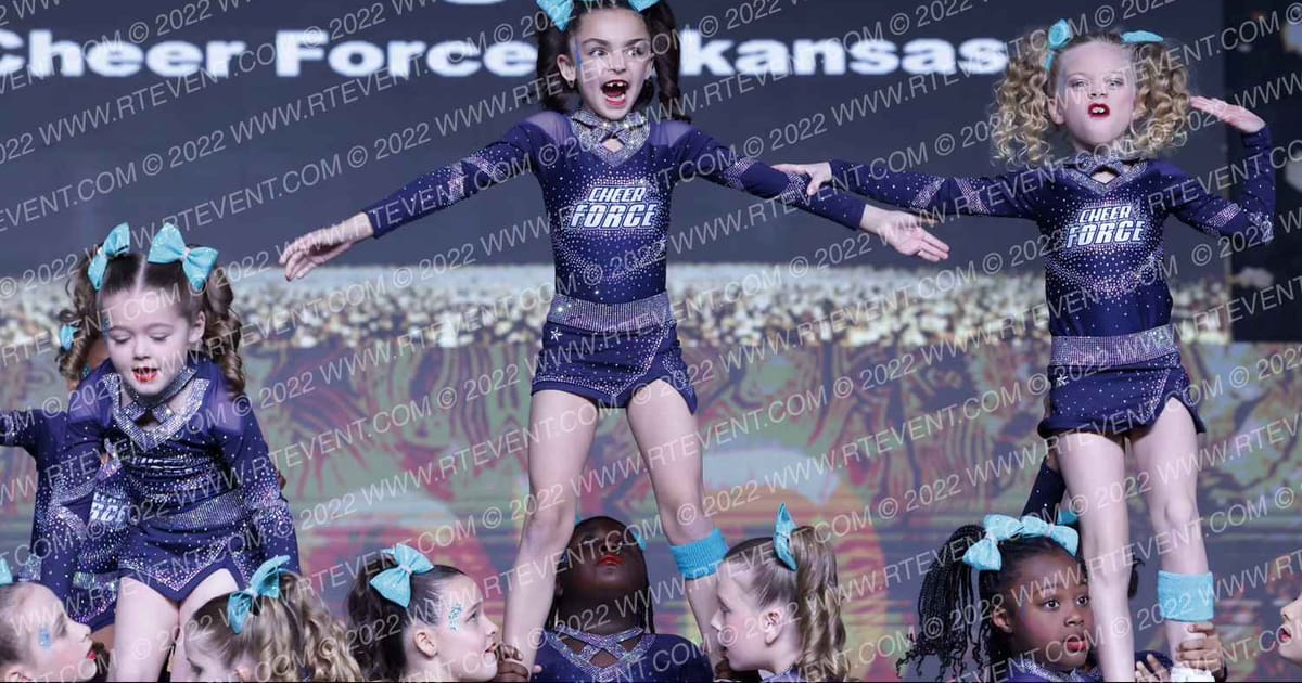 Cheer Force Arkansas Angels · Revolution Championships Gold Rush Chicago