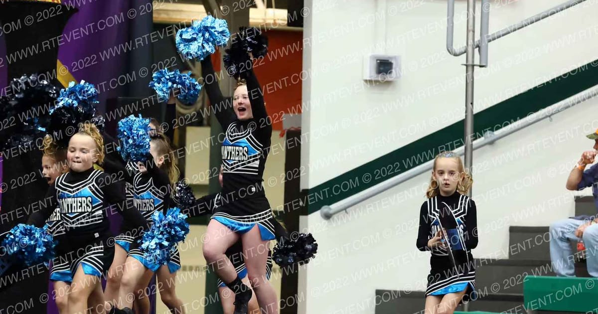 River Valley Elementary Competition Cheerleading River Valley Panthers · Red Hot Cheer and Dance Competition
