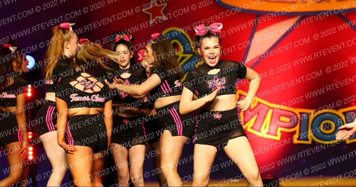 TEXAS CHEER ALLstars Senior Heat · The American Legacy Fort Worth