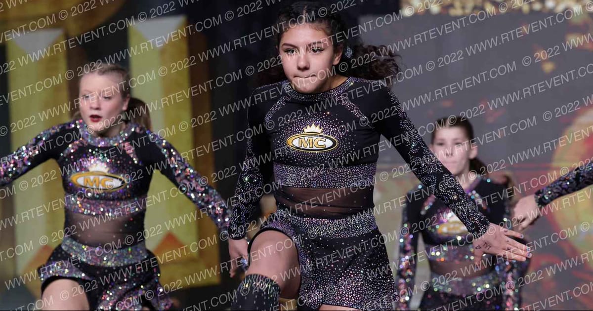 Motor City Cheer TIGER'S EYE · Revolution Championships Gold Rush Chicago