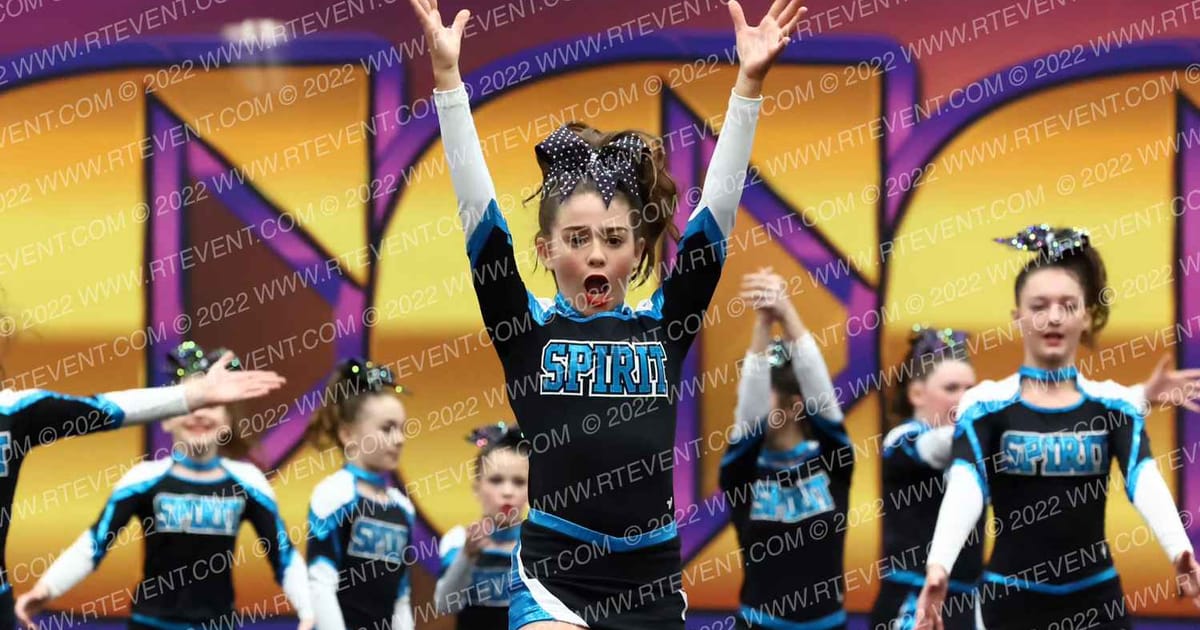 Spirit Cheer Sapphires · Red Hot Cheer and Dance Competition