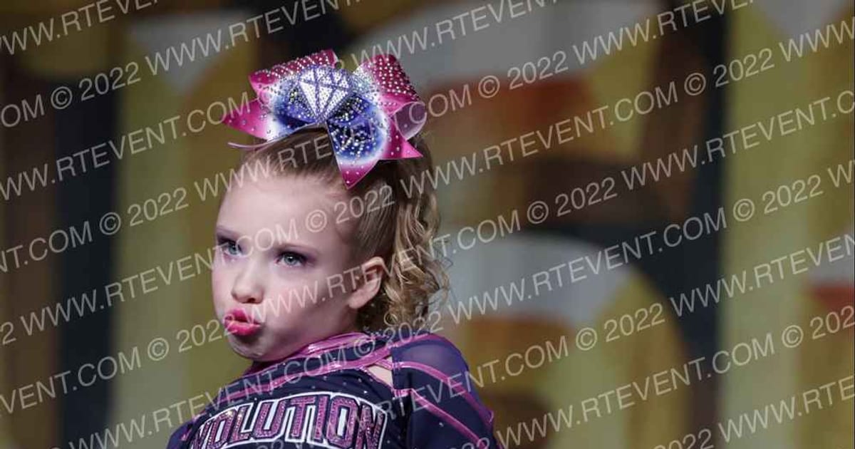 Evolution Cheer Pink Diamonds · Revolution Championships Gold Rush Chicago