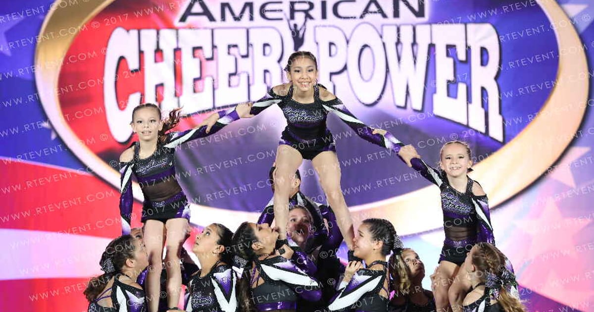 Spirit Athletics Gems Rubies · American Cheer Power Southern Nationals DIDII