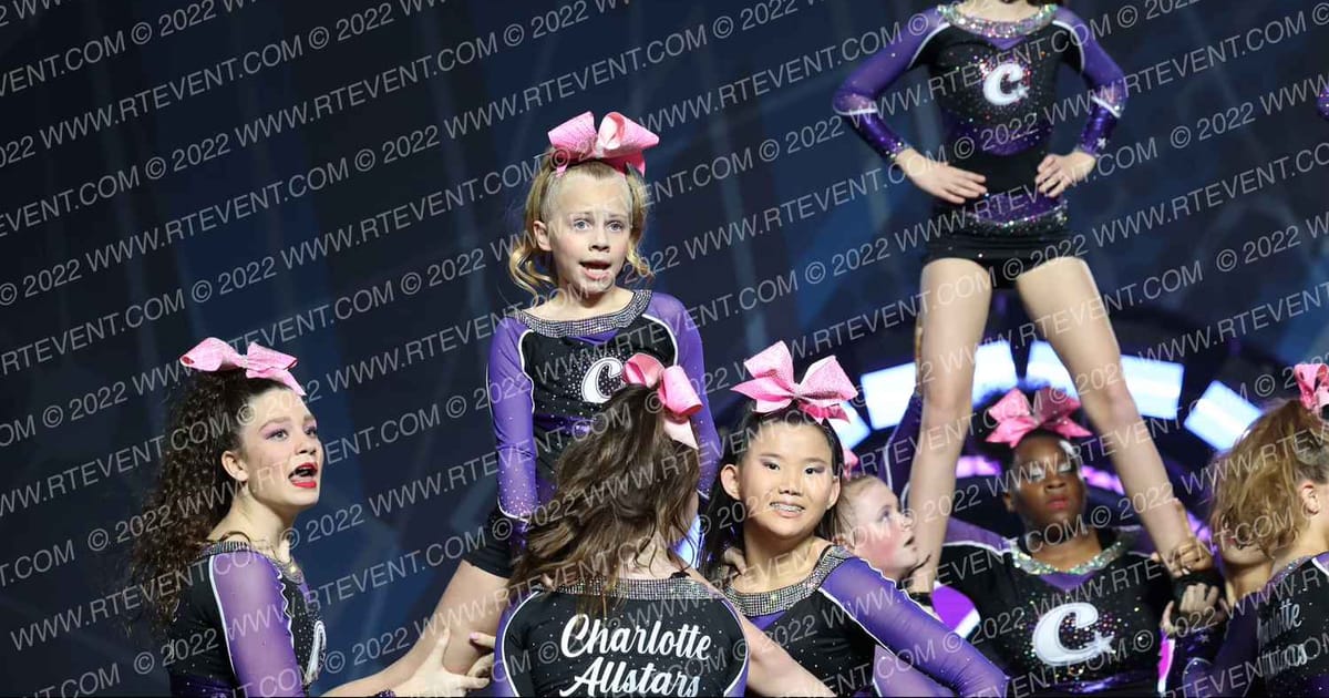 Charlotte Allstars Junior Purple · The Cheer Tour Charlotte
