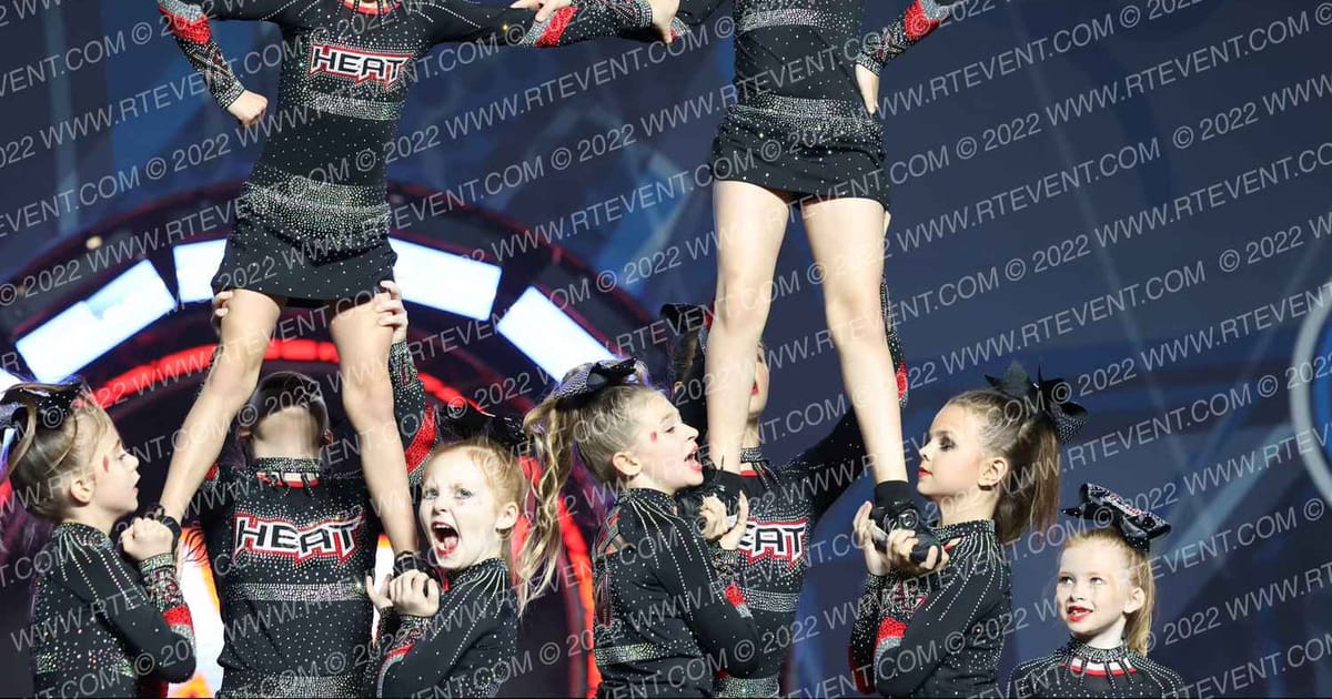 Xtreme Heat All Stars BombSquad · The Cheer Tour Charlotte