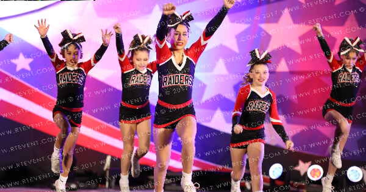 Competitive Sports Complex Raiders Scarlett · American Cheer Power Southern Nationals DIDII