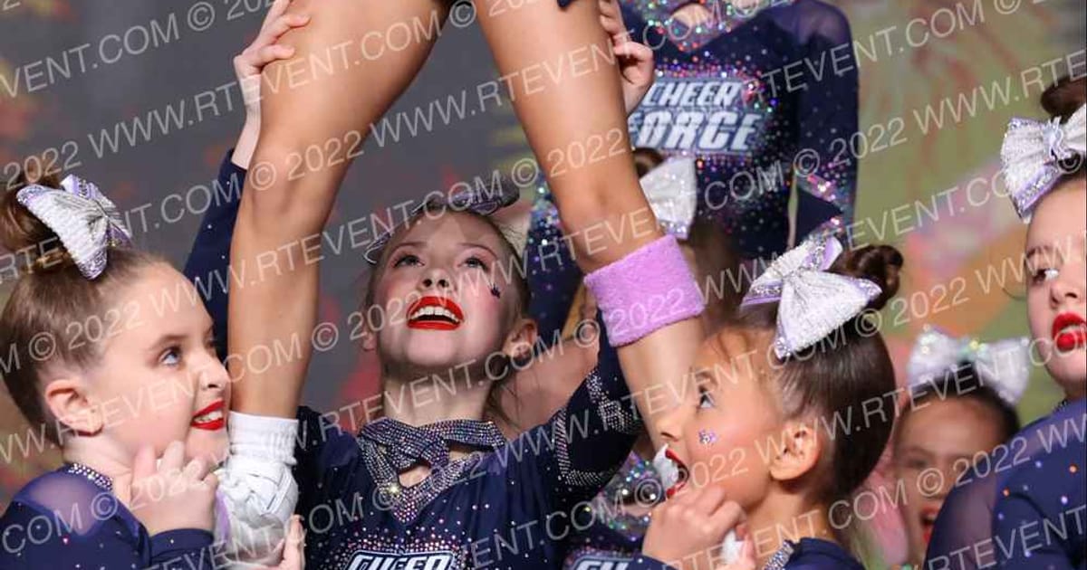 Cheer Force Arkansas Royals · Revolution Championships Gold Rush Chicago