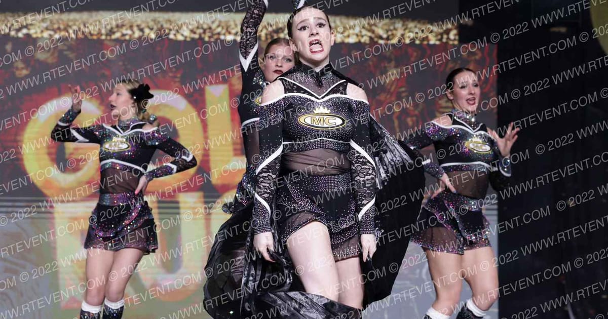 Motor City Cheer DIAMONDS · Revolution Championships Gold Rush Chicago
