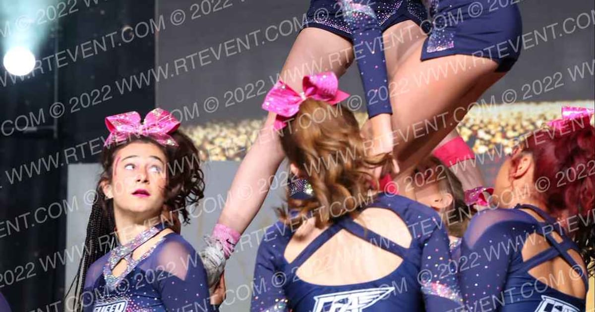 Cheer Force Arkansas LoveBirds · Revolution Championships Gold Rush Chicago