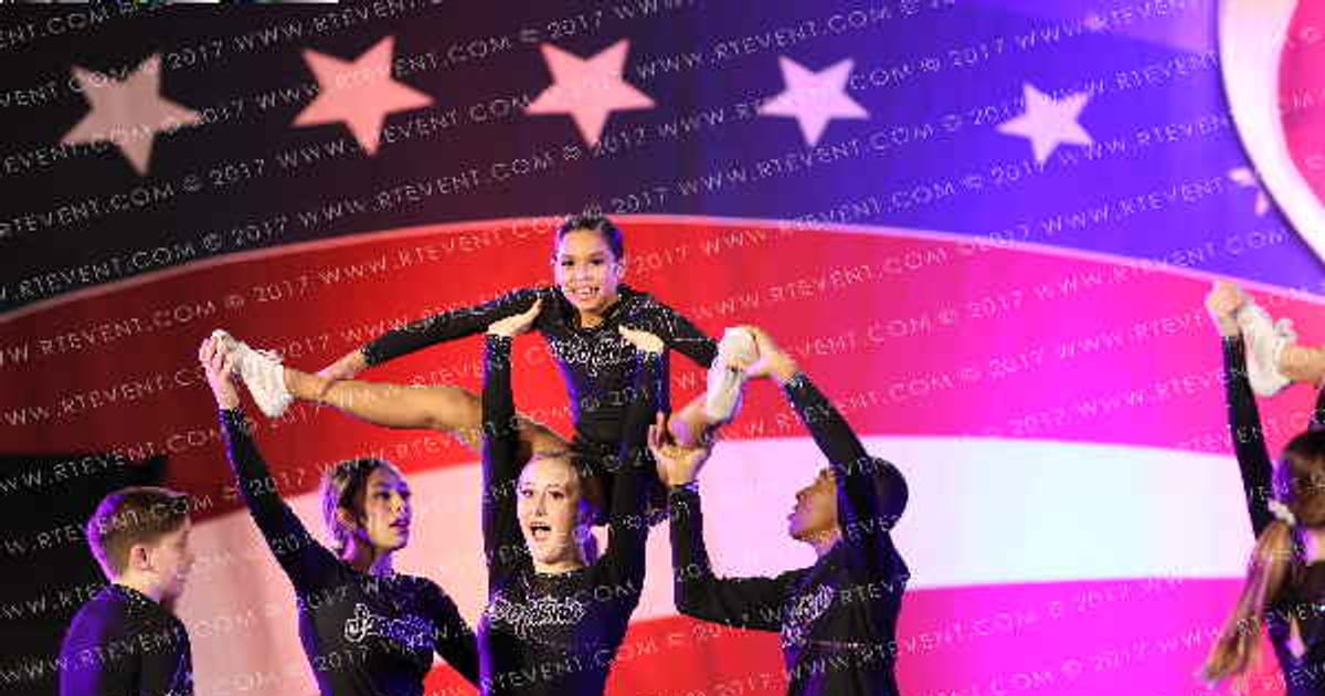 San Antonio Spirit Team Black · American Cheer Power Southern Nationals DIDII