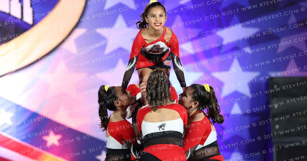 Cheer-riffic Techniques Tail Feathers · American Cheer Power Southern Nationals DIDII