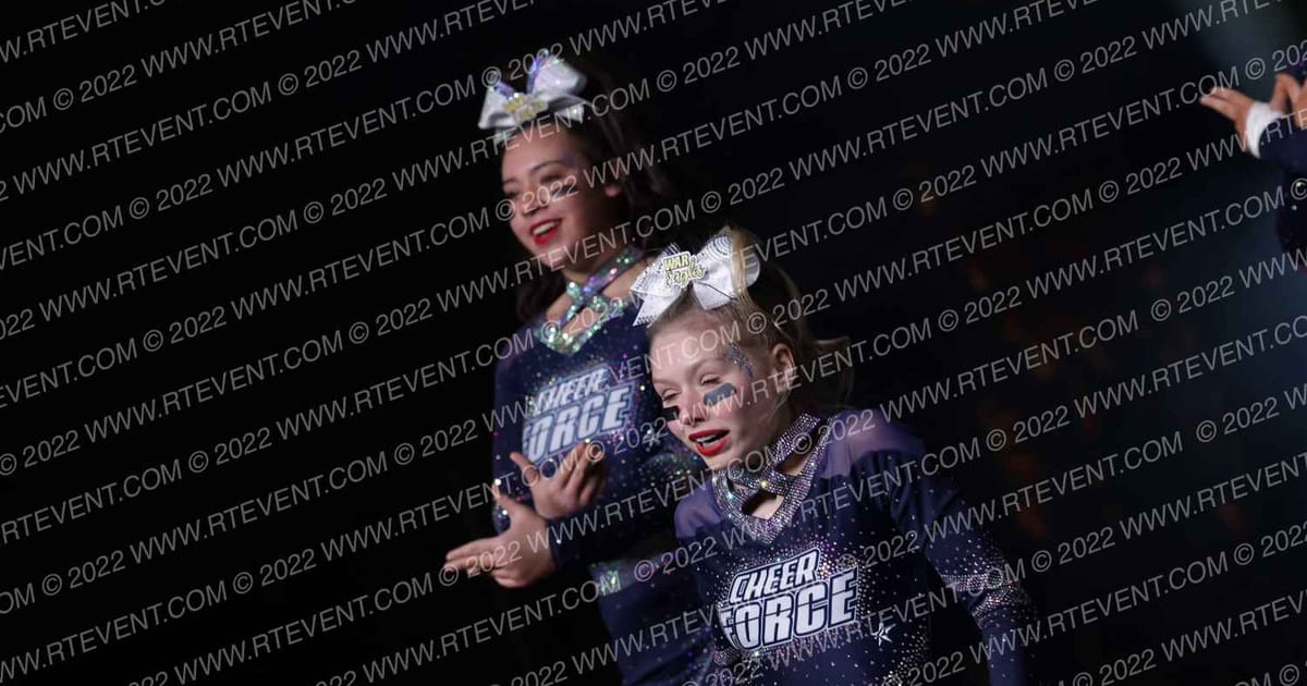 Cheer Force Arkansas War Eagles · Revolution Championships Gold Rush Chicago