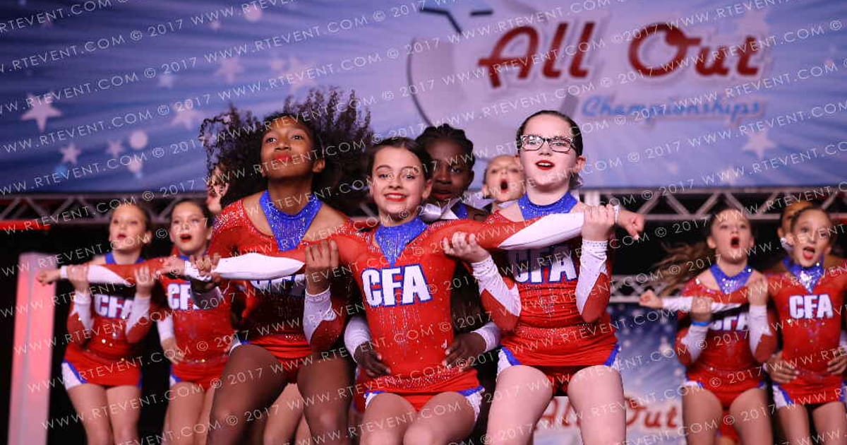 Cheer Florida Allstars Angels · The All Out Nationals