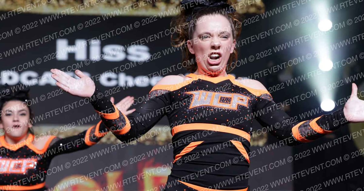 WILDCATS Cheer Pride Hiss · Revolution Championships Gold Rush Chicago