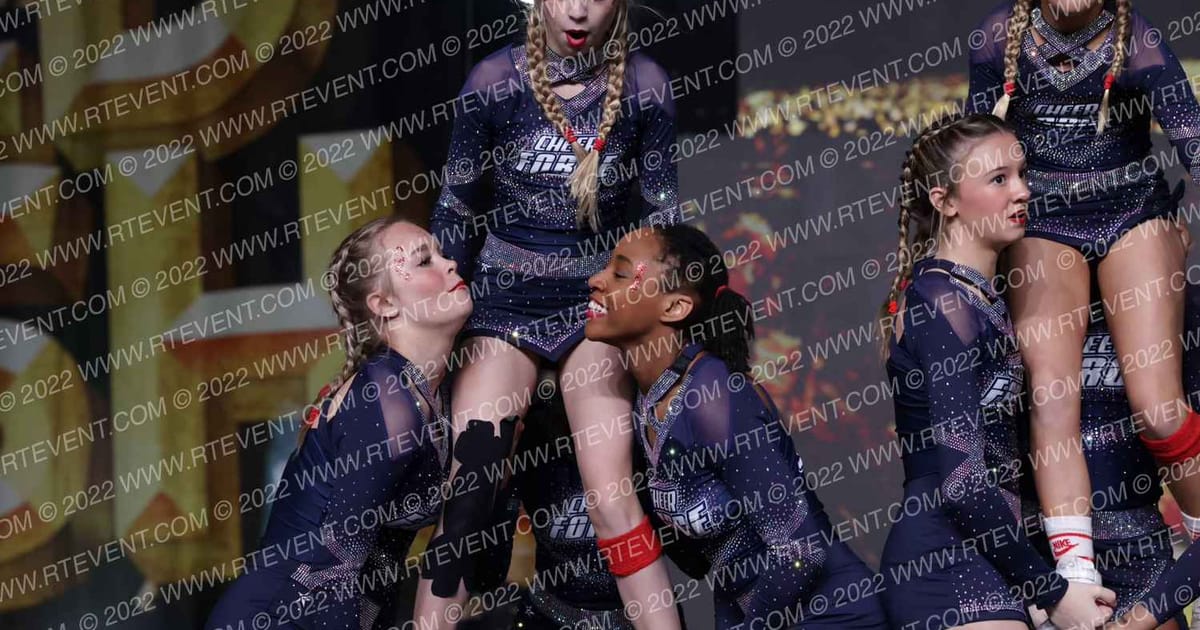 Cheer Force Arkansas FireBirds · Revolution Championships Gold Rush Chicago